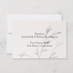 Invitation Réception de mariage d'inspiration asiatique moder