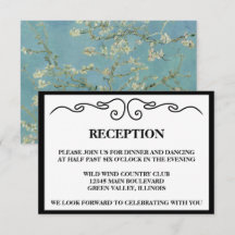 Réception de mariage élégante "Floraison d'amandie