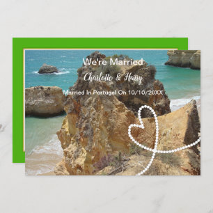 Invitation Réception De Mariage Marié Au Portugal