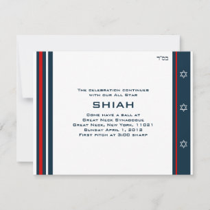 Invitation Réception des chiites