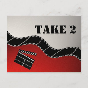 Invitation Réception Movie Mitzvah