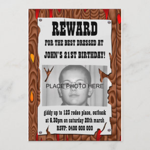 invitation recherchée