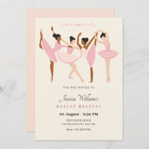 Invitation récital Ballet Ballerina