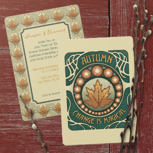 Invitation Récolte d'Automne, Dîner de Gala