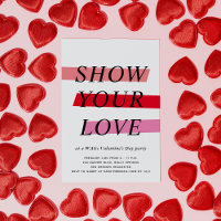 Red and Pink Highlights Saint-Valentin