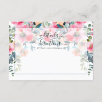 Red Garden Rose Watercolor Flowers Détails