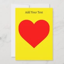 Red Heart Heat Pop Art Personnalisé