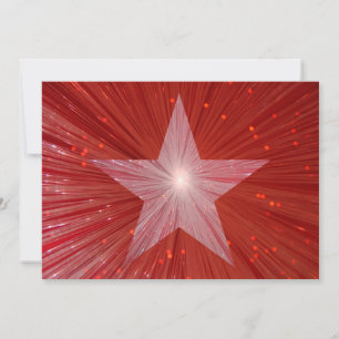 Invitation Red Star