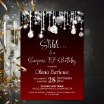 Invitation Red Surprise 70th Birthday Party<br><div class="desc">Cette invitation à 70ème anniversaire de surprise rouge est conçue pour préparer le terrain pour une célébration vraiment mémorable. Les modèles de texte personnalisables vous permettent d'ajouter facilement le nom de l'invité honoré, les détails de la fête secrète et le lieu. Votre être aimé sera dans une nuit de rires...</div>