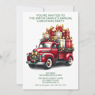 Invitation Red Truck présente Green Party