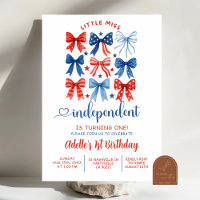 Red White Blue Miss 1er anniversaire indépendant