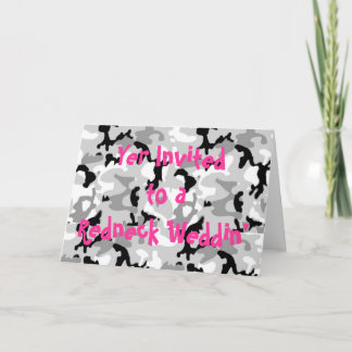 Invitation Redneck Wedding