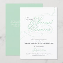 Réduction de mariage Green Second Chances