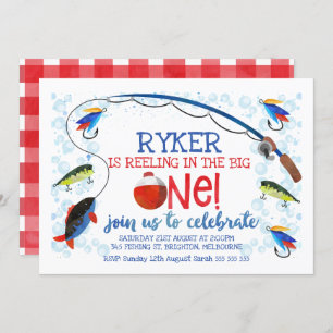 Invitation Reeling In The Big Anniversaire Invitatation