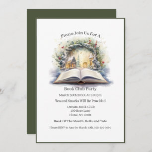 Invitation Regardez, c'est dans un livre, Club du livre