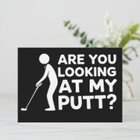 Regardez-Vous Mon Amant de Golf Putt Cadeau de Gol