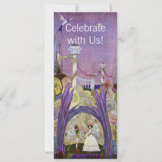 Invitation Reine de Thumbelina de l'invitation de fleurs