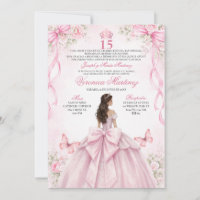 Reine espagnole Quinceañera rose poudré 15 ans Pri