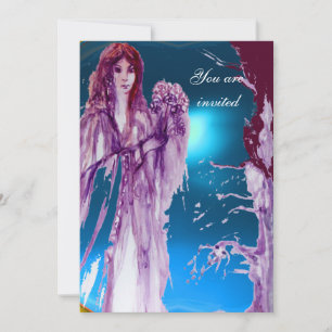 Invitation REINE GUINEVERE Aqua Blue, Turquoise