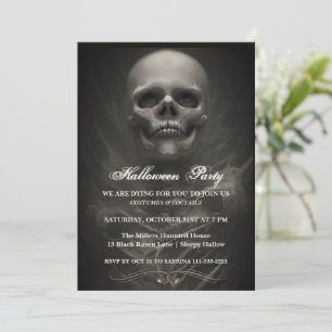 Invitation Rejoignez l'invitation de Dead Halloween Party