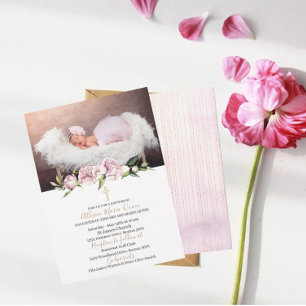 Invitation Rejoignez-nous pour un baptême d'invitation