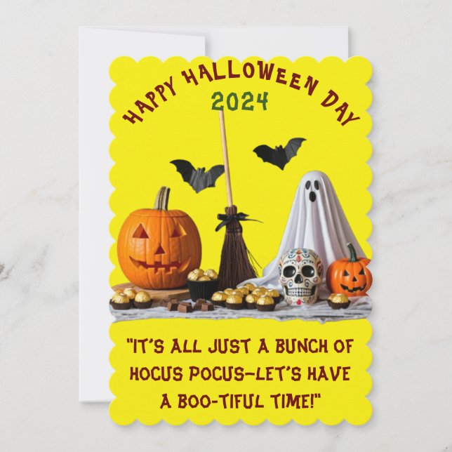 Invitation 🎃 Rejoignez-nous pour un Bassin d'Halloween Spook (Devant)