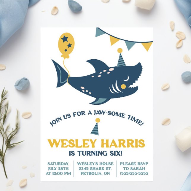 Invitation Rejoignez-nous pour un moment génial ! Fête d'anni (Créateur téléchargé)