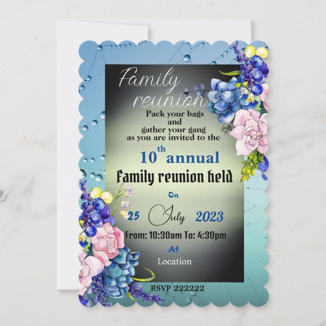 Invitation Rejoindre l'invitation (Devant)