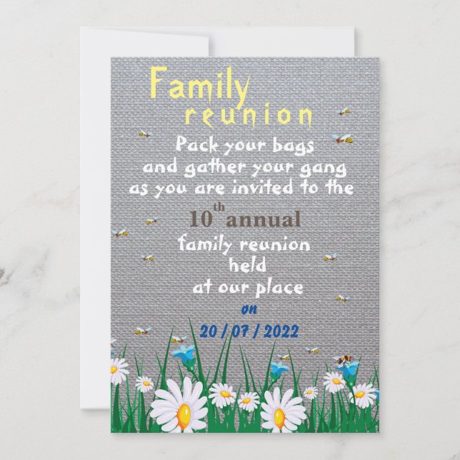 Invitation Rejoindre l'invitation (Devant)