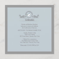 Invitation religieuse de la Dove symbolique
