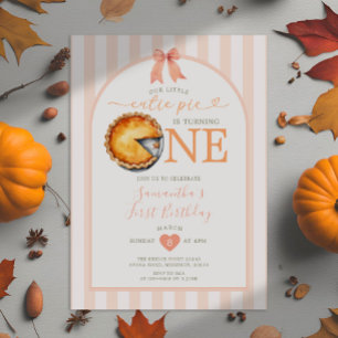 Invitation RemerciementsDonner Cutie Pie Orange En vichy 1er