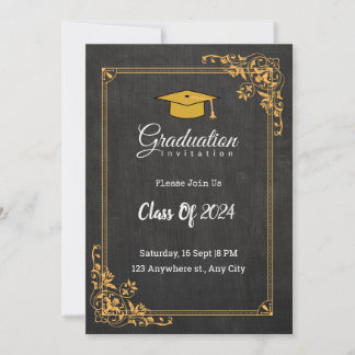 Invitation remise des diplômes de 2024