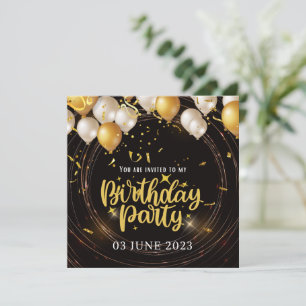 Invitation Rendez votre anniversaire encore plus spécial avec