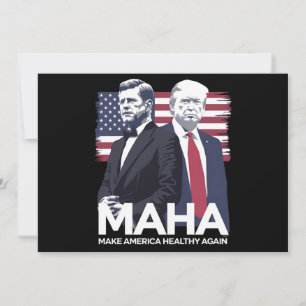 Invitation Rendre l'Amérique saine à nouveau