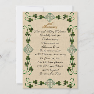 Invitation Renouveau du voeu du 50e anniversaire du Roi d'uni