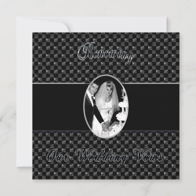 INVITATION RENOUVELER L'INVITATION DU MARIAGE (Devant)