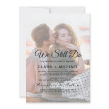 Renouvellement de vœux de photo décolorée calligra