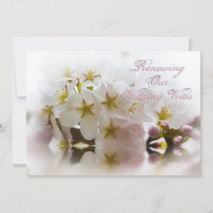 Invitation Renouvellement des avis de Mariage - InvitationsFl