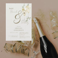 Repas de mariage beige et Bubbly Shower II
