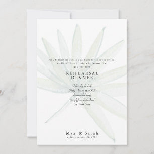 Invitation Répétition des Mariages tropicaux mudus
