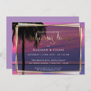 Invitation Répétition du diner de mariage   Nuit tropicale ex