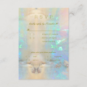Invitation Réponse de célébration de mariage avec pierre préc