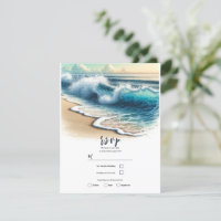 Réponse pour mariage sur la plage avec vagues de l