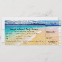 Réponse pour un mariage sur la plage