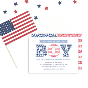 Invitation Repos Été Cockout Co-ed Baby shower Party