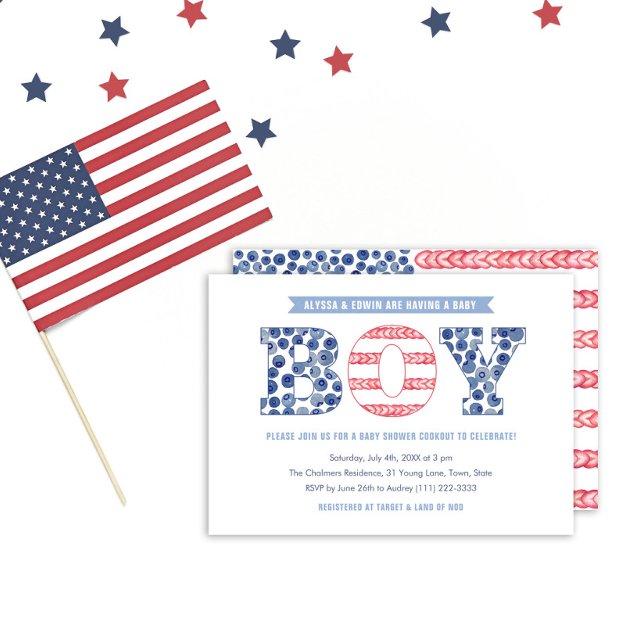 Invitation Repos Été Cockout Co-ed Baby shower Party (Créateur téléchargé)