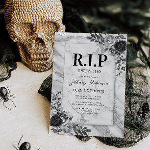 Invitation Repose en Paix Anniversaire 30 ans