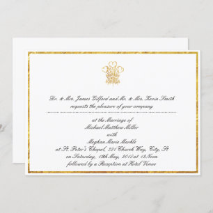 Invitation Reproduction royale   Londres BRITANNIQUE de