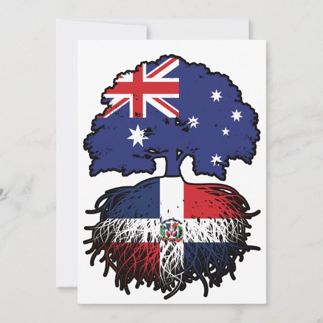 Invitation République Dominicaine Australie (Devant)