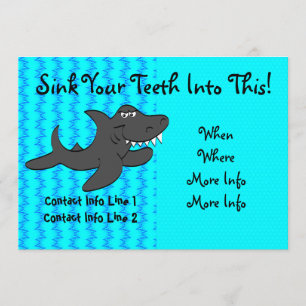 Invitation Requin à dents